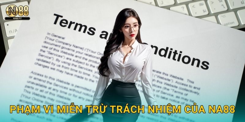 Phạm vi miễn trừ trách nhiệm của Na88